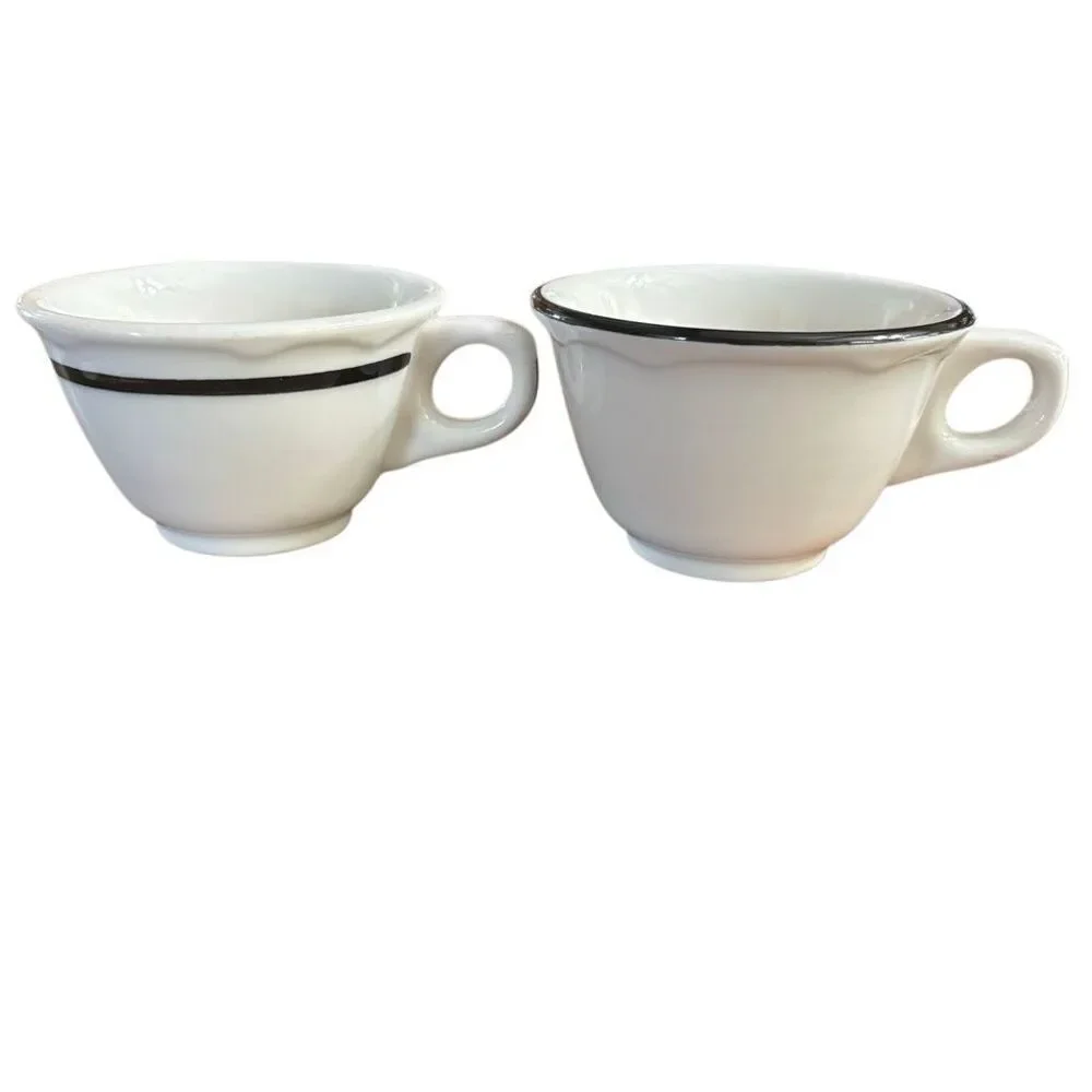 2 Jackson China Restaurant Ware Coffee Cups